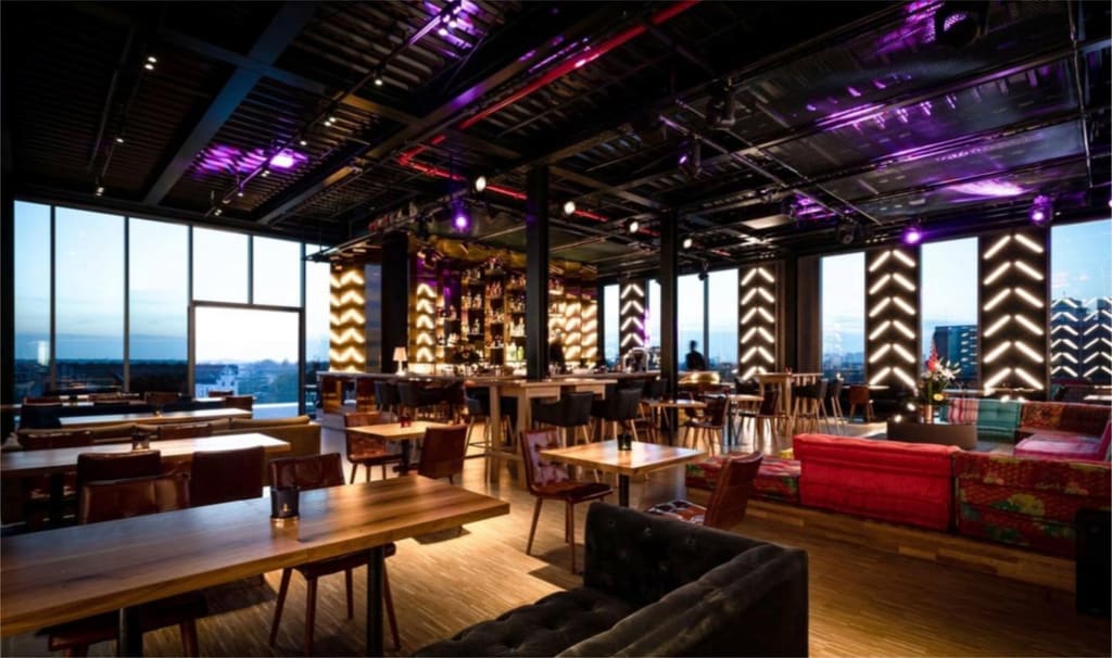 Architects in Berlin bar roof