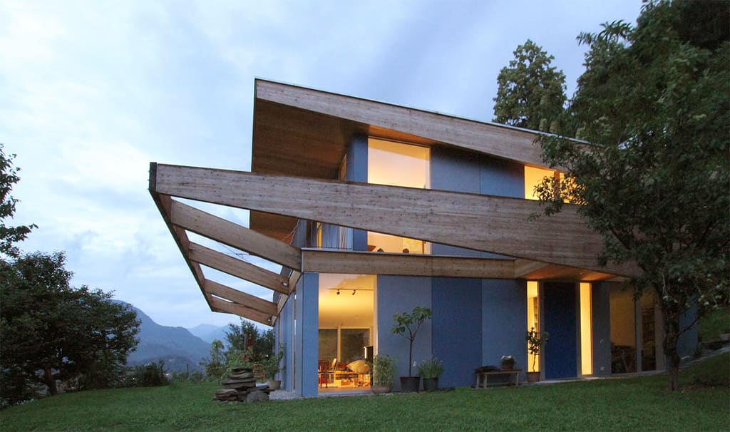 Casa Locarno, preisgekrönte Sonnenvilla im Tessin