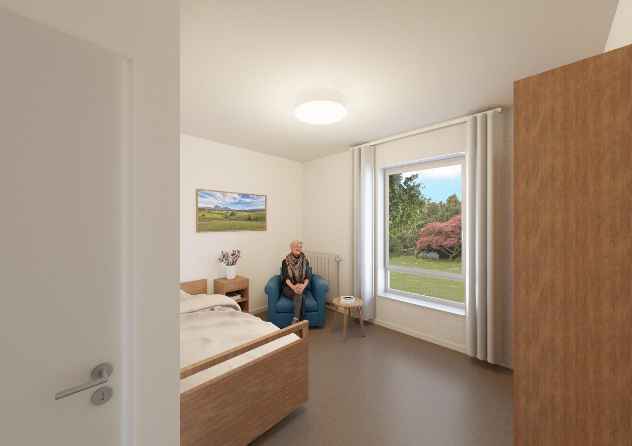 Architects in Berlin patient room